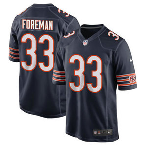 Nike Chicago Bears #33 Donta Foreman Blue Vapor Untouchable Authentic Stitched NFL Jersey