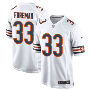 Nike Chicago Bears #33 Donta Foreman White Vapor Untouchable Authentic Stitched NFL Jersey