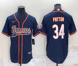 Nike Chicago Bears #34 Walter Payton Blue Joint adults Authentic Stitched baseball jersey