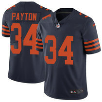 Nike Chicago Bears #34 Walter Payton Blue Rush Limited Authentic stitched NFL jersey