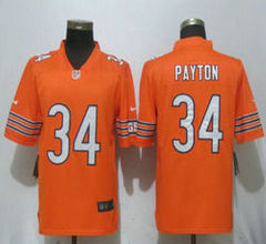 Nike Chicago Bears #34 Walter Payton Orange Vapor Untouchable Authentic stitched NFL jersey