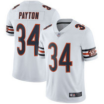 Nike Chicago Bears #34 Walter Payton White Vapor Untouchable Limited Authentic Stitched NFL Jersey