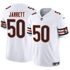 Nike Chicago Bears #50 Grady Jarrett White Vapor Untouchable Authentic Stitched NFL Jersey
