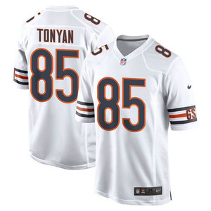 Nike Chicago Bears #85 Robert Tonyan White Vapor Untouchable Authentic Stitched NFL Jersey