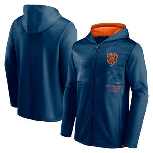Nike Chicago Bears 2021 zipper Hoodie 2