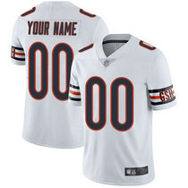 Nike Chicago Bears Customized White Limited Vapor Untouchable Authentic Stitched NFL Jerseys