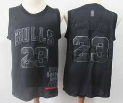 Nike Chicago Bulls #23 Michael Jordan 2019 New Black MVP Honorary Edition Authentic Stitched NBA Jersey