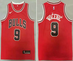 Nike Chicago Bulls #9 Nikola Vucevic Red Authentic Stitched NBA jersey