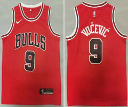 Nike Chicago Bulls #9 Nikola Vucevic Red Authentic Stitched NBA jersey