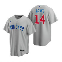 Nike Chicago Cubs #14 Cubs Ernie Gray Game Authentic Stitched MLB Jersey