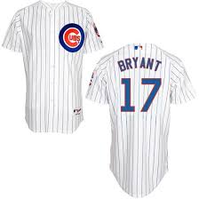 Nike Chicago Cubs #17 Kris Bryant White MLB jersey
