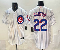 Nike Chicago Cubs #22 Cade Horton White Authentic Stitched MLB Jersey