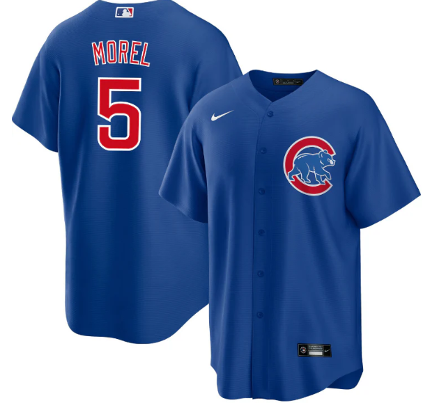 Nike Chicago Cubs #5 Christopher Morel Chicago Blue Game Stitched MLB Jersey