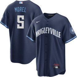 Nike Chicago Cubs #5 Christopher Morel Chicago City Game Stitched MLB Jersey