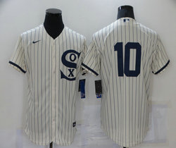 Nike Chicago White Sox #10 Yoan Moncada 2021 Field of Dreams Game Authentic Stitched MLB Jersey