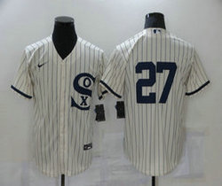 Nike Chicago White Sox #27 Lucas Giolito 2021 Field of Dreams Game Authentic Stitched MLB Jersey