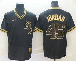 Nike Chicago White Sox #45 Michael Jordan Pullover Cooperstown Collection Authentic stitched MLB jersey