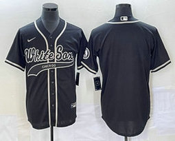 Nike Chicago White Sox Blank Black Joint Authentic Stitched baseball jersey