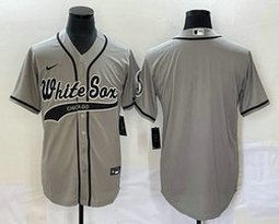 Nike Chicago White Sox Blank Gray Joint Authentic Stitched baseball jersey