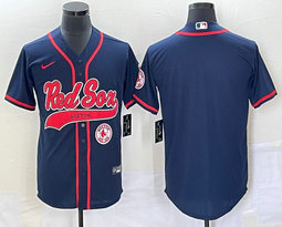 Nike Chicago White Sox Blank Navy Joint Team logo Patch on front baseball jersey