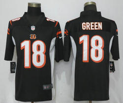 Nike Cincinnati Bengals #18 A.J. Green Black New Vapor Untouchable Limited Authentic Stitched NFL Jersey