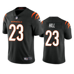 youth Nike Cincinnati Bengals #23 Daxton Hill Black Vapor Untouchable Stitched Football Jersey