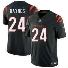Nike Cincinnati Bengals #24 Jamal Haynes Black 2026 Draft Stitched Football Jersey