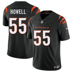 Nike Cincinnati Bengals #55 Cashius Howell Black 2026 Draft Authentic Stitched NFL Jersey