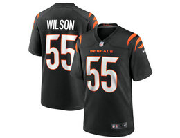 Nike Cincinnati Bengals #55 Logan Wilson Black 2021 Vapor Untouchable Authentic Stitched NFL Jersey
