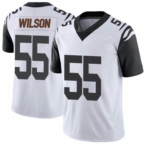 Nike Cincinnati Bengals #55 Logan Wilson White 2021 Vapor Untouchable Authentic Stitched NFL Jersey