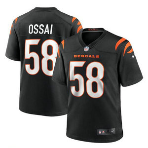 Nike Cincinnati Bengals #58 Joseph Ossai Black Vapor Untouchable Authentic Stitched NFL Jersey