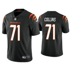 Nike Cincinnati Bengals #71 La'el Collins Black Vapor Untouchable Stitched Football Jersey