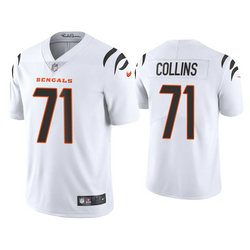 Nike Cincinnati Bengals #71 La'el Collins White Vapor Untouchable Stitched Football Jersey