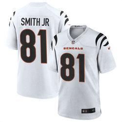 Nike Cincinnati Bengals #81 Irv Smith Jr White Vapor untouchable Authentic stitched NFL jersey