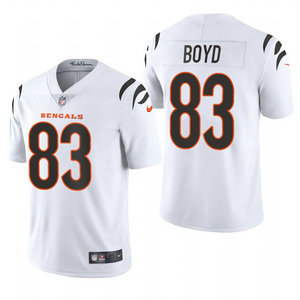 Nike Cincinnati Bengals #83 Tyler Boyd White 2021 Vapor Untouchable Authentic Stitched NFL Jersey