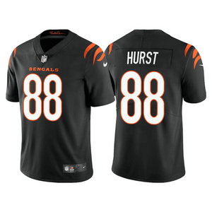 Nike Cincinnati Bengals #88 Hayden Hurst Black Vapor Untouchable Stitched Jersey