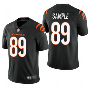 Nike Cincinnati Bengals #89 Drew Sample Black 2021 Vapor Untouchable Authentic Stitched NFL Jersey