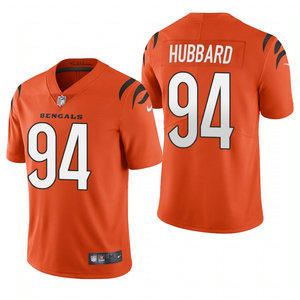 Nike Cincinnati Bengals #94 Sam Hubbard Orange 2021 Vapor Untouchable Authentic Stitched NFL Jersey