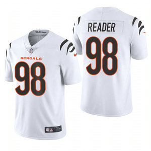 Nike Cincinnati Bengals #98 D.J. Reader White 2021 Vapor Untouchable Authentic Stitched NFL Jersey