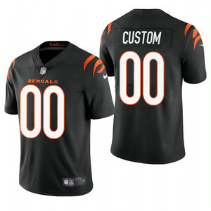 Nike Cincinnati Bengals Custom Black 2021 Vapor Untouchable NFL Jersey