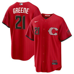 Nike Cincinnati Reds #21 Hunter Greene Red 2026 City MLB Jersey