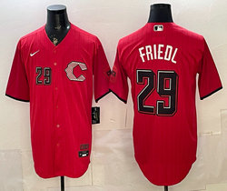 Nike Cincinnati Reds #29 TJ Friedl Red 2026 City MLB Jersey
