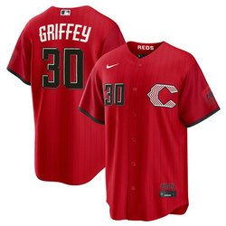 Nike Cincinnati Reds #30 Will Benson Red 2026 City MLB Jersey