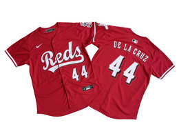 Nike Cincinnati Reds #44 Elly De La Cruz Red Limited Authentic Stitched MLB Jersey