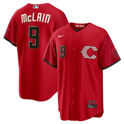 Nike Cincinnati Reds #9 Matt McLain Red 2026 City MLB Jersey