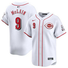 Nike Cincinnati Reds #9 Matt McLain White 2024 Authentic Stitched MLB Jersey