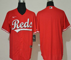Nike Cincinnati Reds #Blank Red Game Authentic Stitched MLB Jersey