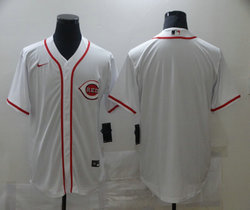 Nike Cincinnati Reds #Blank White Game Authentic Stitched MLB Jersey