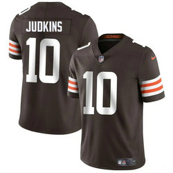 Nike Cleveland Browns #10 Quinshon Judkins Brown 2025 Draft Nfl Jersey