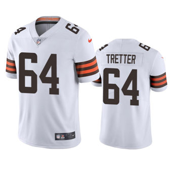 Nike Cleveland Browns #64 J.C. Tretter White Vapor Untouchable Authentic stitched NFL jersey